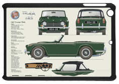 Triumph TR4A 1964-68 Small Tablet Covers
